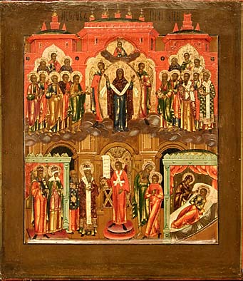 8.The Virgin of Mercy. 19th century.